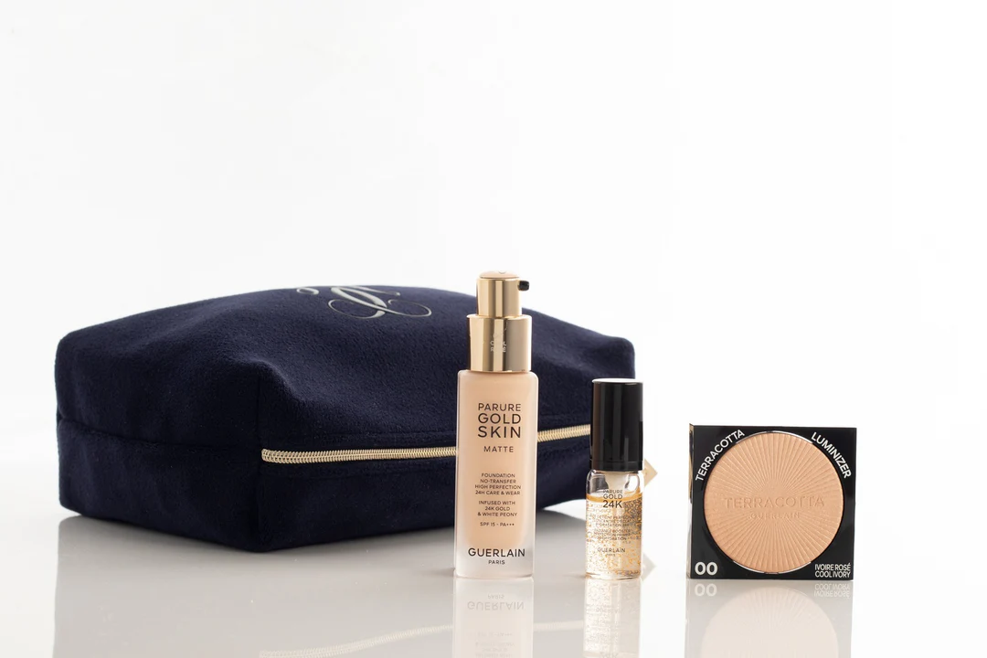 Guerlain parure gold set