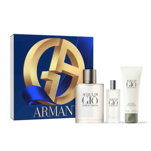 Giorgio armani acqua di gio coffret EDP 100ml+15ml+ shower gel 75ml