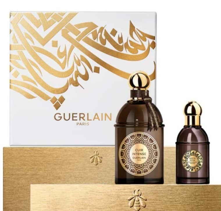 Guerlain absolus allegoria set cuir intense edp 125 ml +santal royal hair mist 30 ml