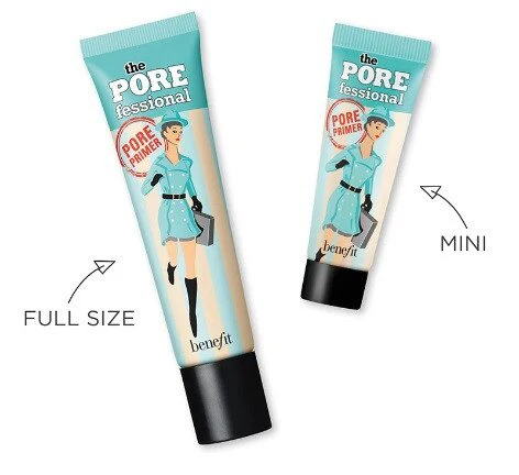 Unboxed benefit big prime deal smoothing pore primer duo 22ml + (7.5ml mini)