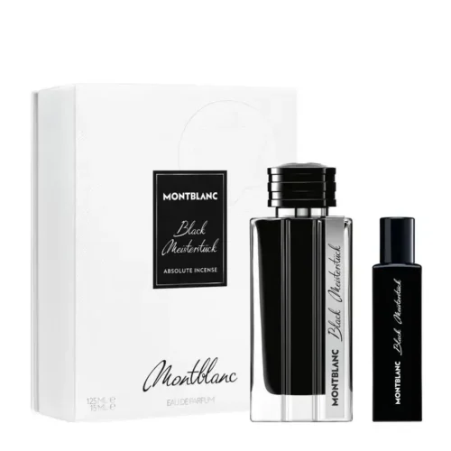 Mont blanc black meisterstück EDP gift set absolute incense (125 ml + 15 ml)