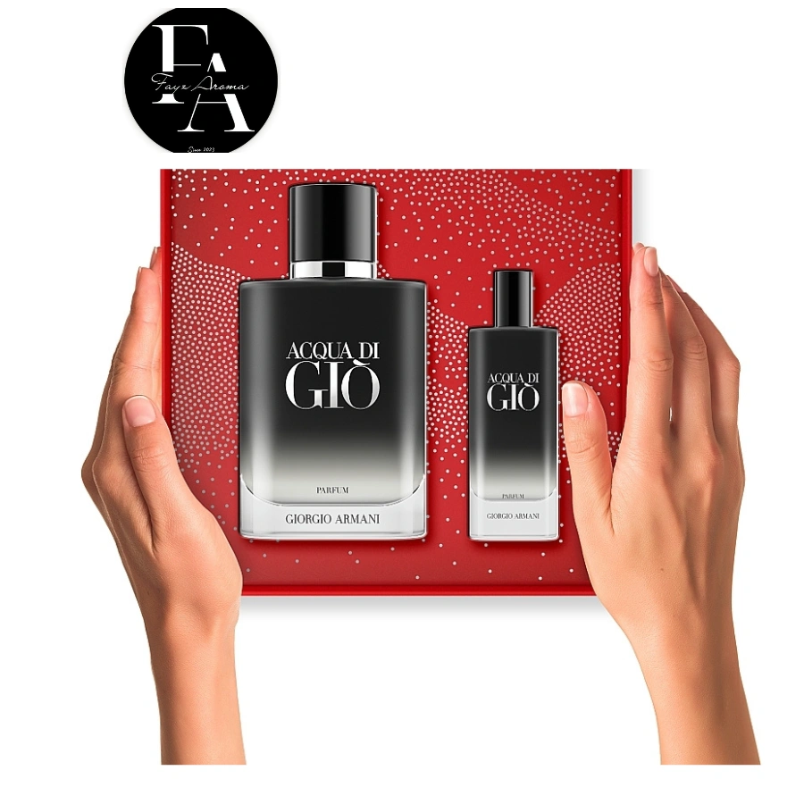 Giorgio Armani Acqua Di Gio Parfume Coffret 75ml+15ml - Image 2