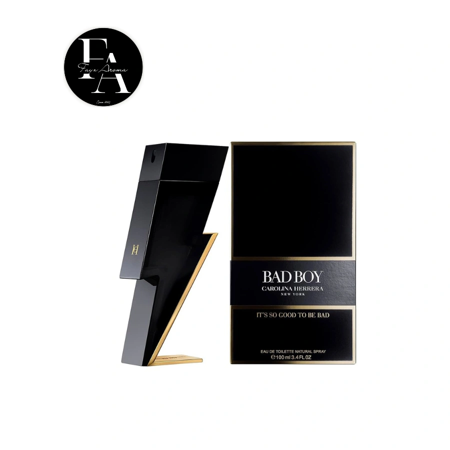 Carolina herrera bad boy EDP 100ml - Image 2