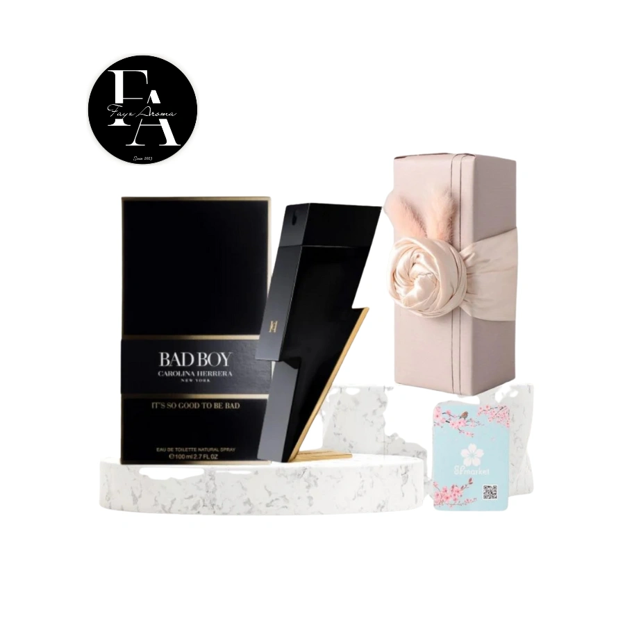 Carolina herrera bad boy EDP 100ml - Image 3